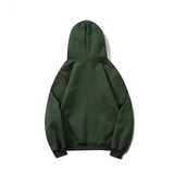 Sweat � capuche brod� doubl� polaire pour hommes et femmes Qo kolu