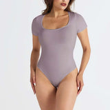 Combinaison gainante sans coutures pour femme Qo kolu